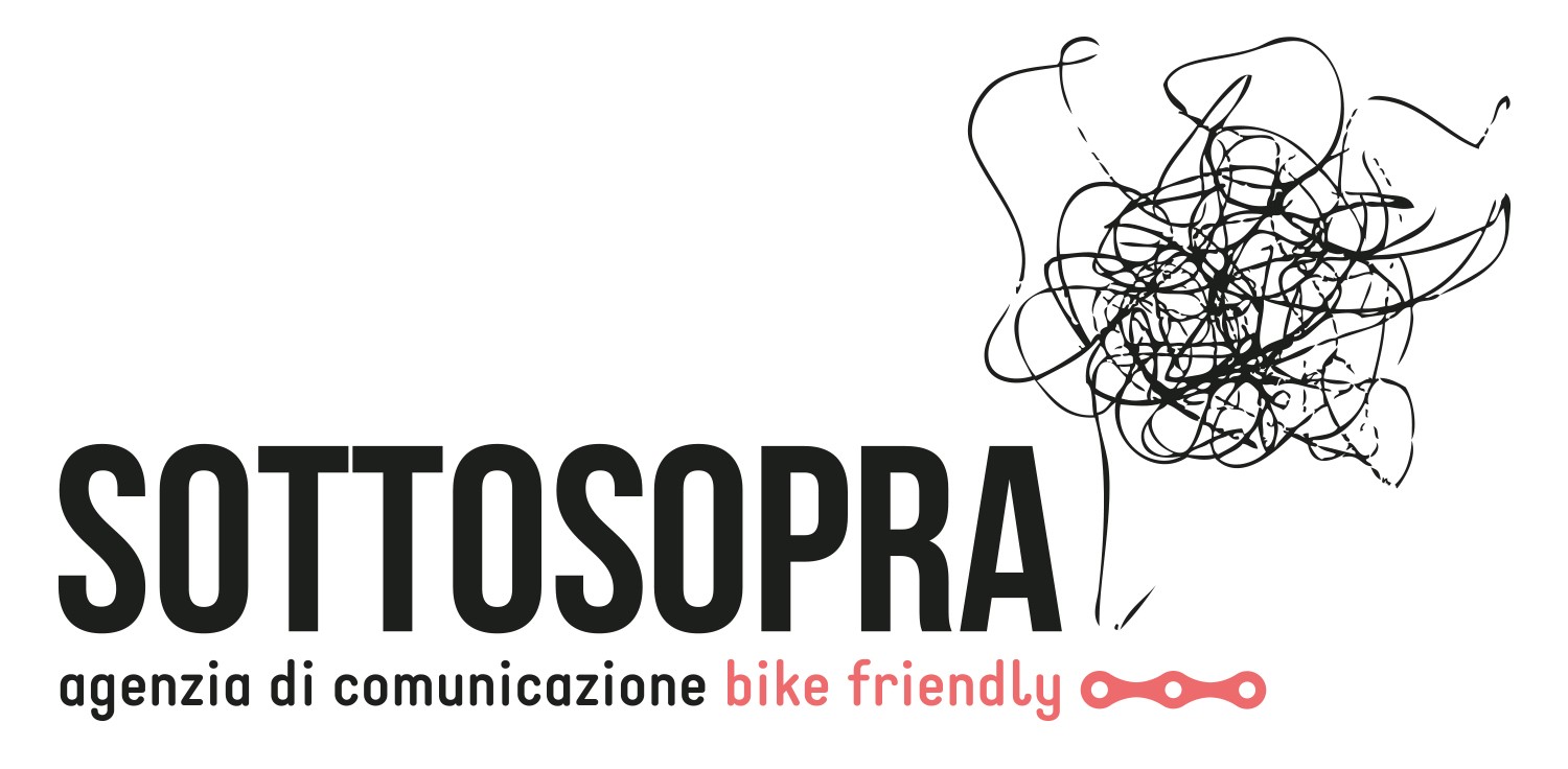 Logo Sottosopra Agenzia di comunicazione bike friendly | SB | B CORP