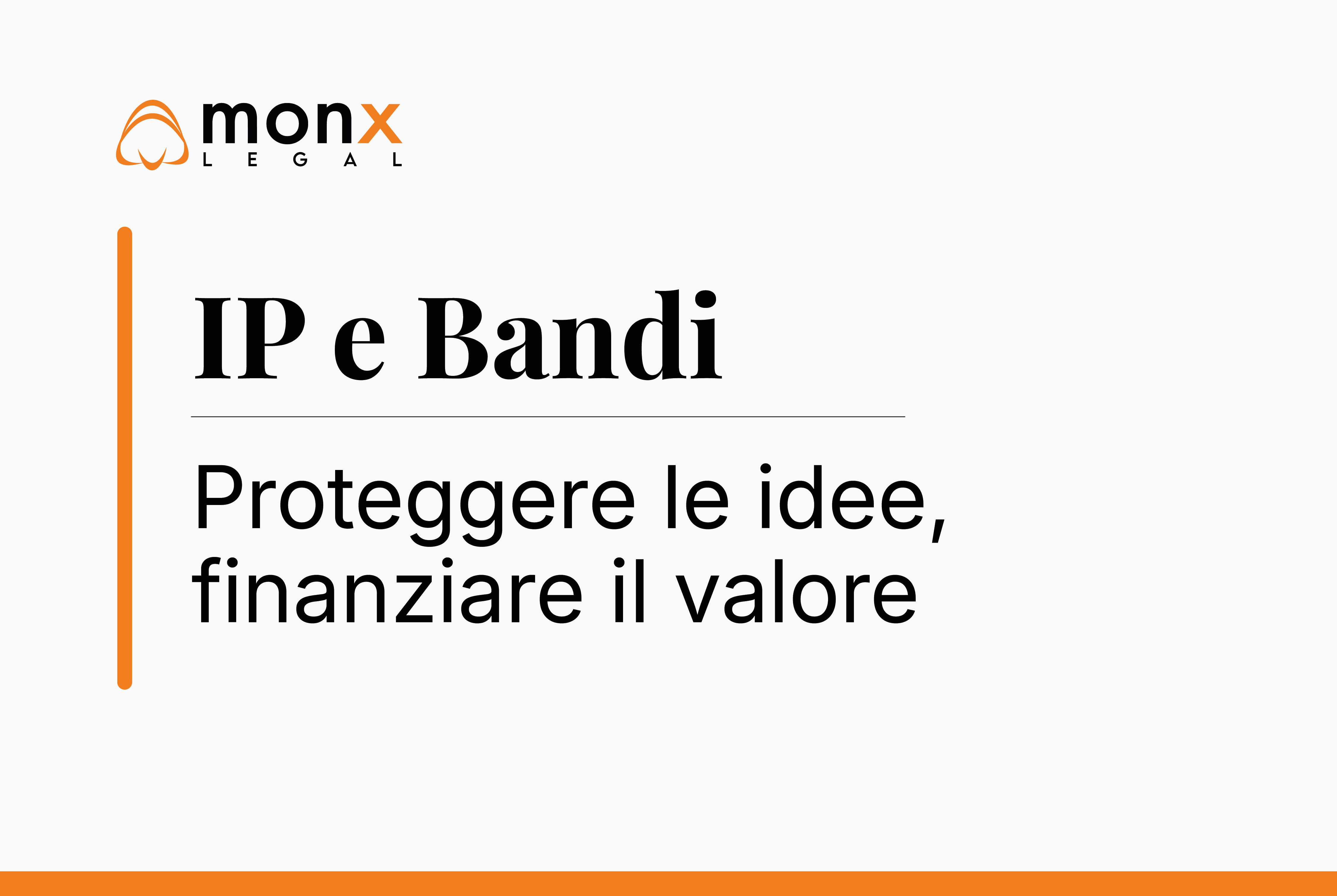 Immagine Proprietà intellettuale e bandi